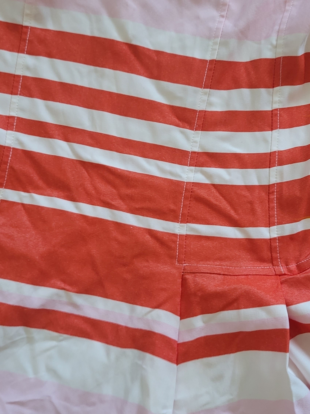 Simkhai Pink and Coral Striped Sundress - Picture 5 of 8